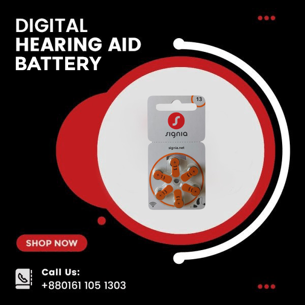 Signia 13 Size Hearing Aid Battery Price in Bangladesh