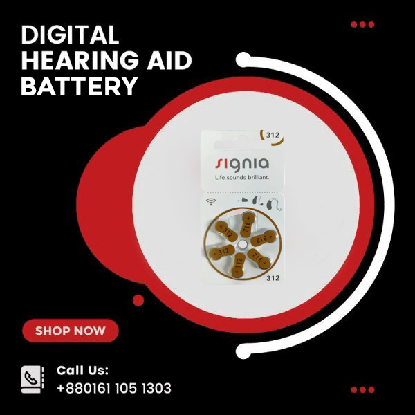 Signia 312 Size Hearing Aid Battery Price in Bangladesh