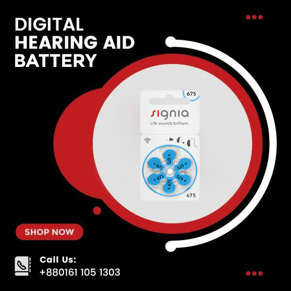 Signia 675 Size Hearing Aid Battery Price in Bangladesh