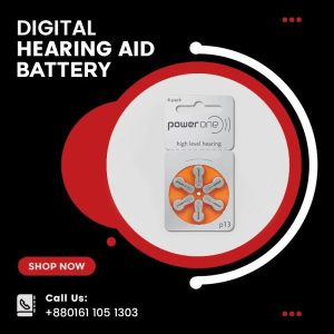Power One 13 Size Hearing Aid Batteries Price in Bangladesh