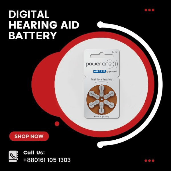 Power One 312 Size Hearing Aid Batteries Price in Bangladesh